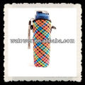 High Quality Eco-friendly Insulated Neoprene bottle cooler with strap